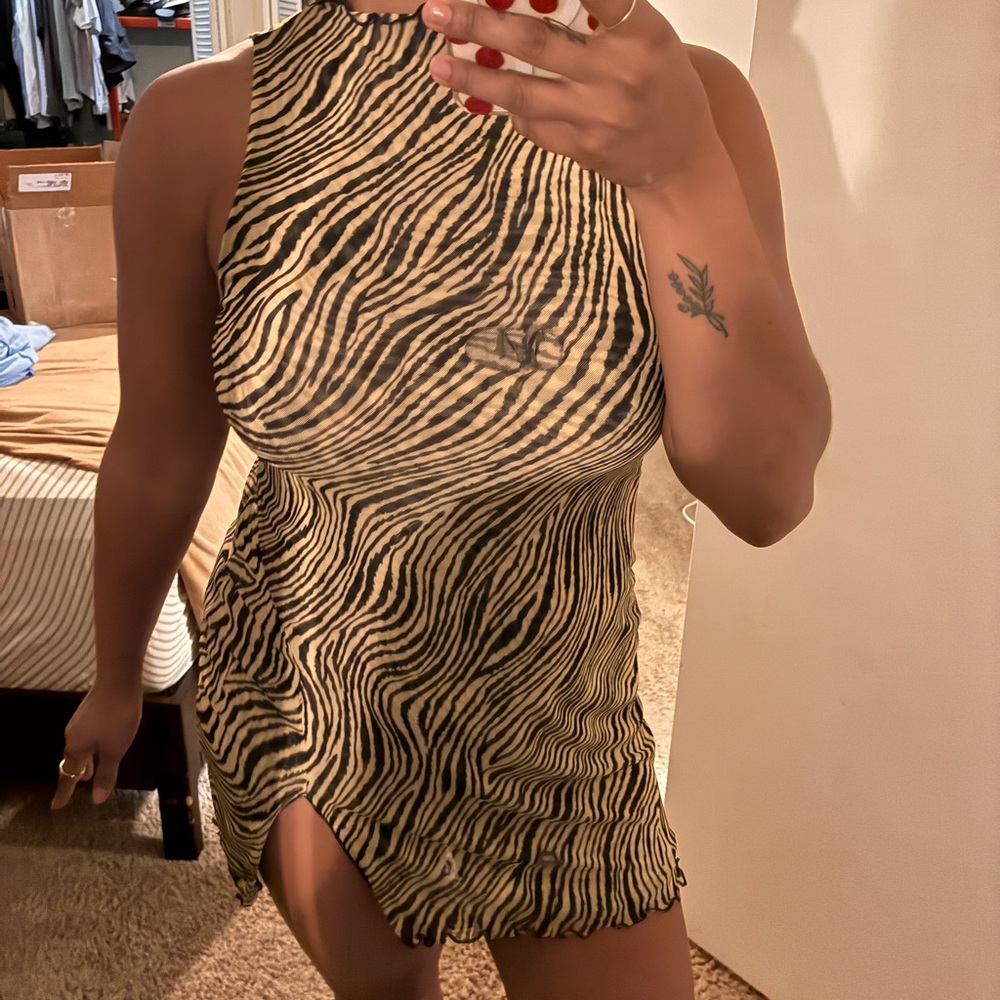 RESA Savannah Mini Dress in Birch- READ DESCRIPTION